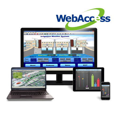WebAccess Browser-based HMI/SCADA Software with 300 tags